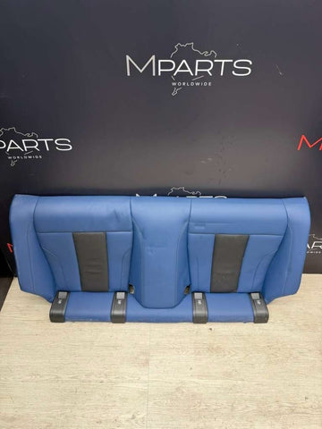 21-26 BMW G82 M4 Coupe Interior Rear Back Seat Bench Fjords Blue