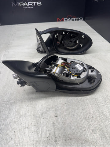 08-13 BMW E92 E93 M3 Left Right Fold Mirrors Matte Black / Silverstone *Notes*