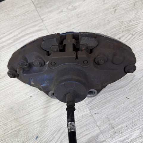 BMW F80 F82 F83 M3 M4 15-20 REAR LEFT DRIVER SIDE BREMBO BRAKE CALIPER OEM BLUE