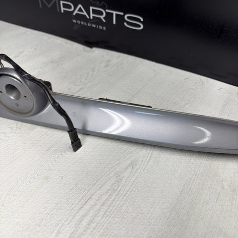 01-06 BMW E46 M3 Convertible Trunk Lid Grip Key Deck Handle Silver Gray