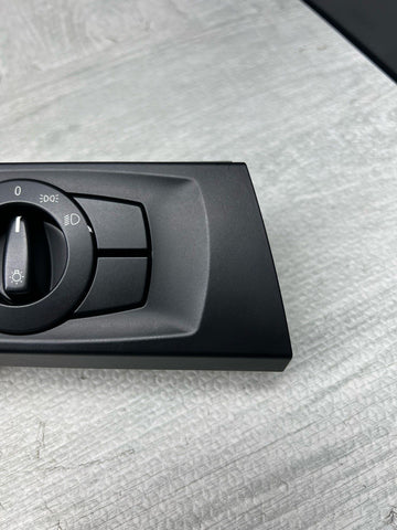 06-09 BMW E90 E92 E93 M3 Headlight Switch Light Control Module Automatic Black