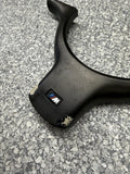 OEM 01-06 BMW E46 M3 Lower Steering Wheel Trim Cover Plate Black
