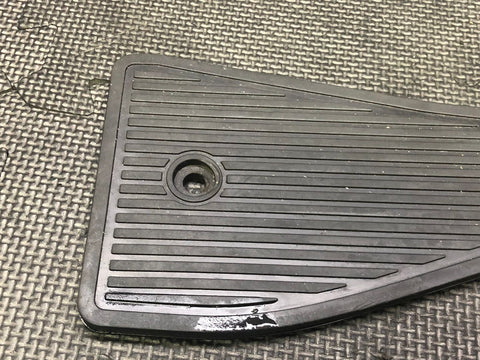 Dead Pedal Cover Panel Black 19-23 Ferrari F8 Tributo