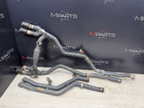 BMW F87 M2 Competition Eisenmann Race Black Series Complete Carbon Tips *Notes*