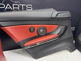 OEM 15-20 BMW F82 M4 LEATHER SEAT SEATS CUSHION INTERIOR SET SAKHIR ORANGE
