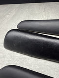01-06 BMW OEM E46 M3 Coupe Trim Armrest Pads Set Black 8238622