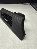08-13 BMW E90 E92 E93 M3 Factory Dash Interior Trim OEM Carbon Leather Left Vent