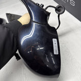 01-06 BMW E46 M3 Side View Door Mirrors Pair Carbon Black  *Notes*