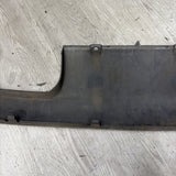 01-06 BMW E46 M3 Rear Bumper Lower Lip Diffuser Trim Panel OEM Jet Black *Crack*