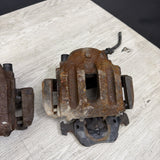 BMW OEM GENUINE E36 M3 Z3 M FRONT BRAKE CALIPERS SET PAIR LEFT RIGHT PAD *RUSTY*
