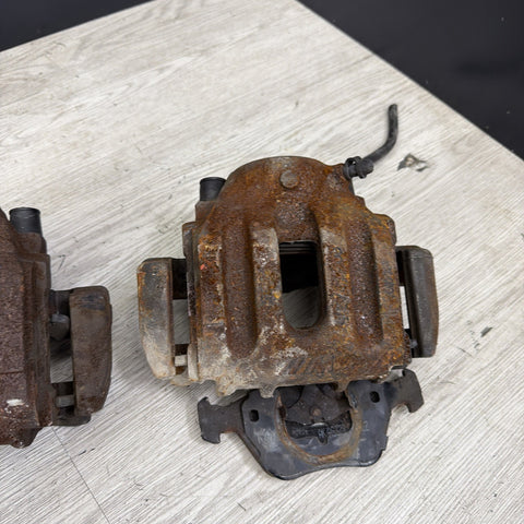 BMW OEM GENUINE E36 M3 Z3 M FRONT BRAKE CALIPERS SET PAIR LEFT RIGHT PAD *RUSTY*
