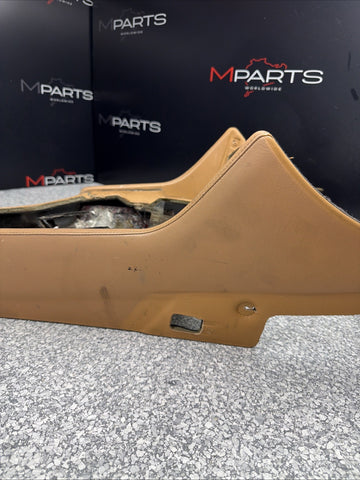 Damaged 2000-2003 BMW E39 M5 Factory Center Console Caramel Napa Leather OEM