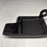 01-06 BMW E46 M3 Center Console Armrest Arm Rest Black Leather *Notes*