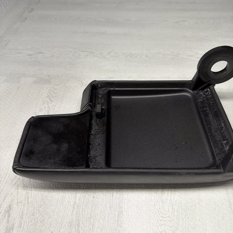 01-06 BMW E46 M3 Center Console Armrest Arm Rest Black Leather *Notes*
