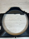 01-06 BMW E46 M3 RADIATOR FAN SHROUD COVER PLASTIC OEM 17112228943 2229990