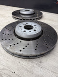 OEM 18-24 BMW F97 G01 G02 X3M FRONT BRAKE DRILLED DISCS ROTORS
