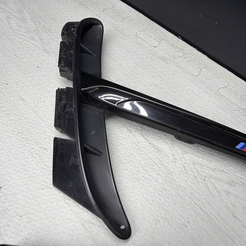 2014–2020 BMW M4 F82 F83 Left Right Fender Side Vent Grills OEM Gloss Black