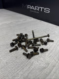 01-06 BMW E46 M3 S54 3.2L Engine Oil Pan Bolts OEM Set Complete