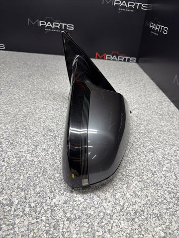 15-20 BMW F82 F83 M4 LEFT DRIVER MIRROR / NO CAMERA / NO LANE ASSIST