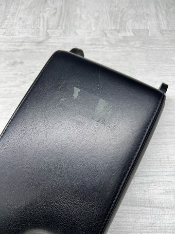 01-06 BMW E46 M3 Center Console Armrest Arm Rest Black Leather