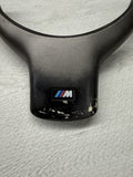 OEM 01-06 BMW E46 M3 Lower Steering Wheel Trim Cover Plate Titan Shadow Grey