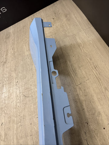 23-24 OEM BMW G87 M2 Perfomance Driver Side Skirt Rocker Panel Blue 4k