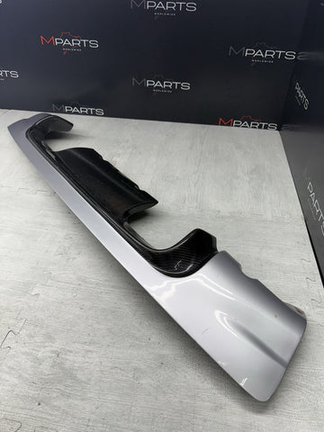 01-06 BMW E46 M3 CSL Style Rear Bumper Diffuser Carbon Fiber Good Fitment