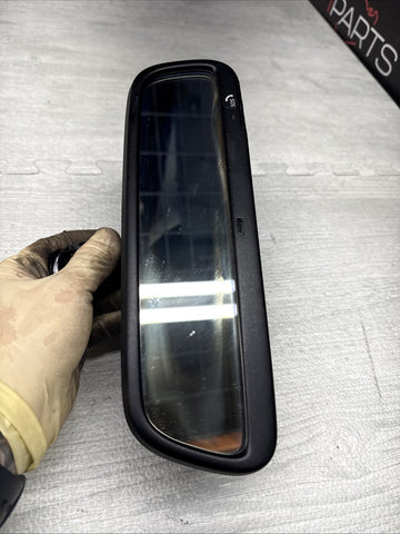 01-06 BMW E46 M3 Rearview Rear View Mirror SOS *Liquid Damage*