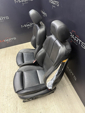 08-13 BMW E92 M3 Coupe Original Novillo Black Interior Front Seats