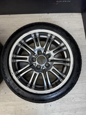 01-06 BMW E46 M3 Wheels Rims Style 67 Factory OEM 18” 18x8 18x9 Staggered