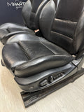 01-06 BMW E46 M3 Convertible Interior Front Heated Seats Black