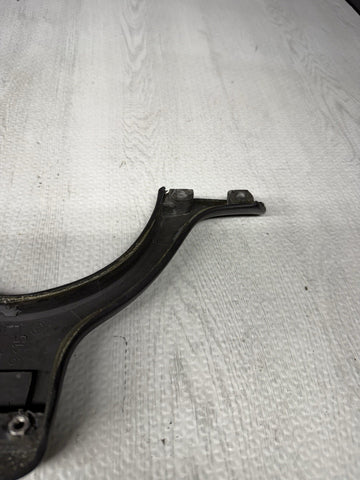 01-06 BMW E46 M3 Lower Steering Wheel Trim Cover Plate Leather