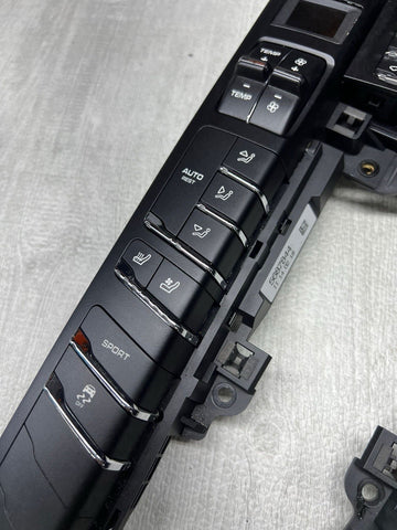15-18 Porsche Macan Center Console Climate Control Switch Panel Button