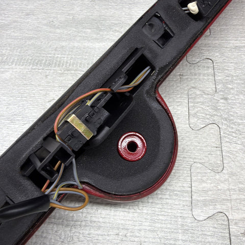 01-06 BMW E46 M3 Convertible Trunk Lid Grip Key Deck Handle Imola Red