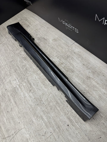 08-13 BMW E92 M3 Coupe OEM Right Side Skirt Rocker Panel Grey