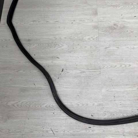 BMW E46 M3 01-06 Right Passenger Side Door Weather Strip Seal Black OEM *Notes*