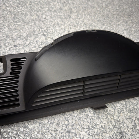01-06 BMW E46 M3 CONVERTIBLE REAR SEAT ROLLOVER BAR TRIM COVER BLACK 8204279 OEM