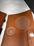 01-06 BMW E46 M3 Convertible Rear Left Right Door Cards Panels Trims Cinnamon