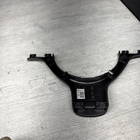 OEM 01-06 BMW E46 M3 Lower Steering Wheel Trim Cover Plate Titan Shadow Grey