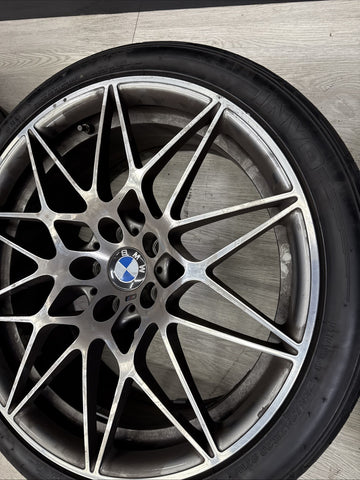 15-20 BMW F80 F82 F83 M3 M4 Competition 666M 20” OEM Wheels Rims Set