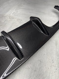 BMW F80 M3 F82 M4 15-19 MP STYLE CARBON FIBER REAR BUMPER DIFFUSER