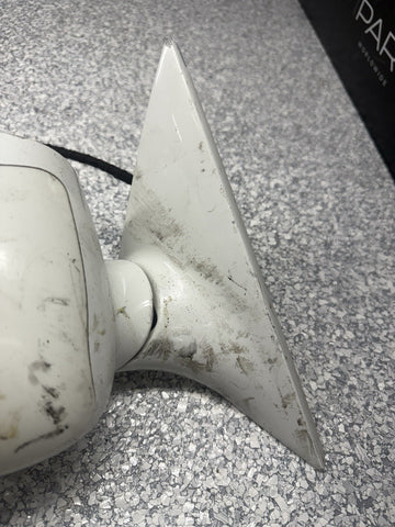 01-06 OEM BMW E46 M3 Right Passenger Side Door Mirror Alpine White *Notes*