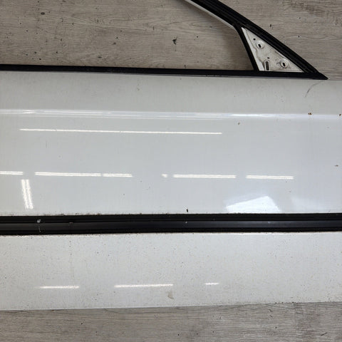 1984-1991 BMW E30 3-Series Coupe Right Front Door Shell Bare White *Notes*