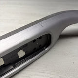 01-06 BMW E46 M3 Brushed Aluminum/Grey Door Trim Armrest Right Front Passenger