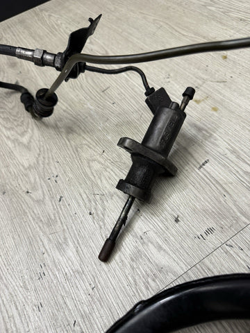 01-06 BMW E46 M3 Clutch Brake Pedal Assembly + Slave Cylinder + Lines
