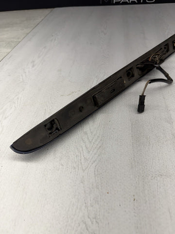 01-03 BMW E46 M3 Coupe Trunk Lid Grip Key Deck Handle Topaz Blue *Notes*