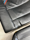 95-99 BMW E36 M3 Coupe Rear Bench + Folding Backrest Back Rest Seats Black