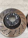 06-10 BMW E60 E63 E64 M5 M6 FRONT BRAKES DISCS ROTORS