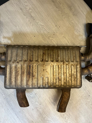 19-24 BMW F97 X3M Competition Rear Engine Exhaust Muffler OEM