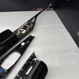 15-20 BMW F80 M3 F82 M4 Carbon Fiber Interior Dash Dashboard Trim Set OEM